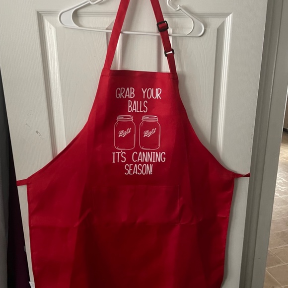Grab your balls it's canning season apron - Picture 2 of 4
